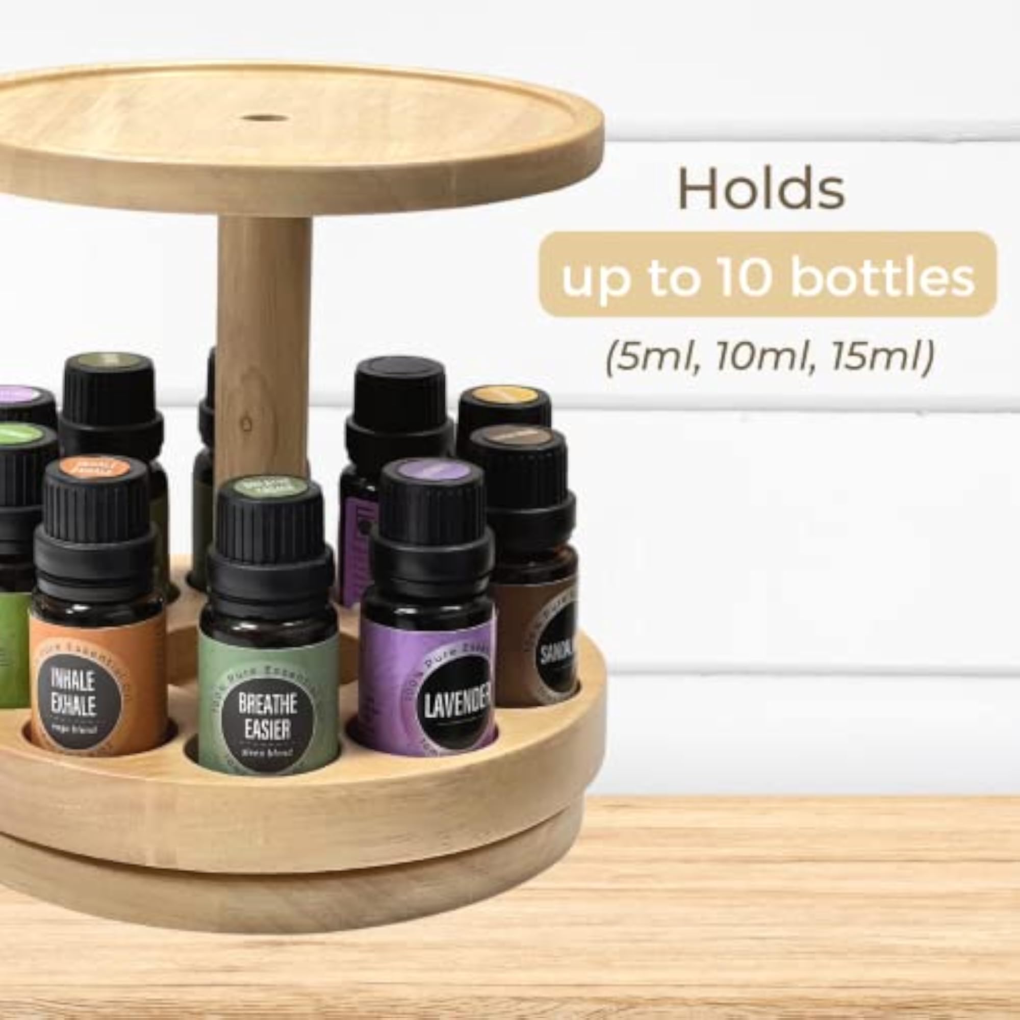 Essential Oil Diffuser Stand for 10 Bottles