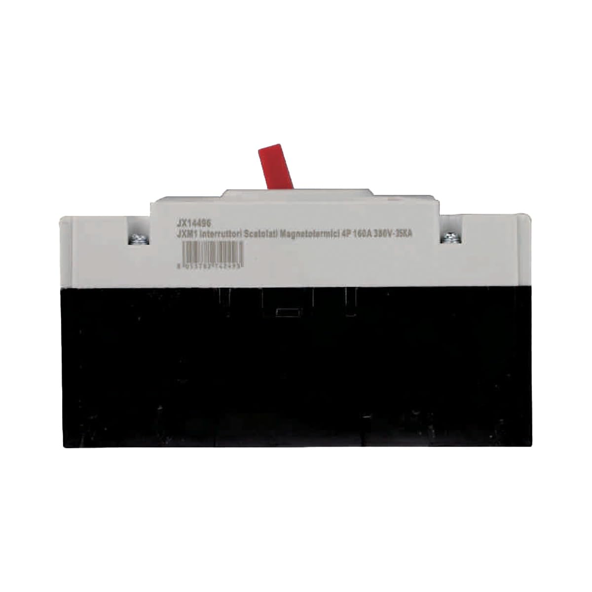 A2ZWORLD Interruptor en caja magnetotérmico, MCCB Curva C, 4P AC 400 V 160 A, Ui 660 V Uimp 8Kv, Ics 18kA Icu 35kA, IP40 IEC60947-2