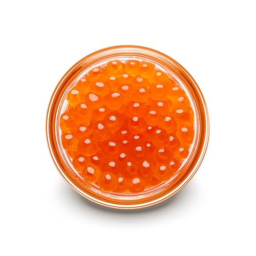 Marky's Caviar American Salmon Roe Pink Wild Caught – 1 OZ / 28 G - GUARANTEED OVERNIGHT