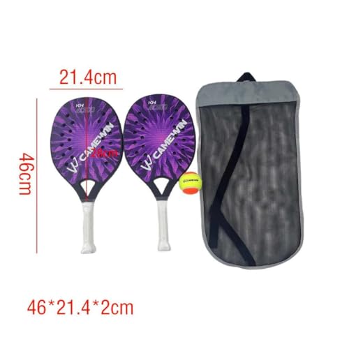 Set de 2 Raquetas de Tenis de Playa con Bolsa y Pelota miniatura 2