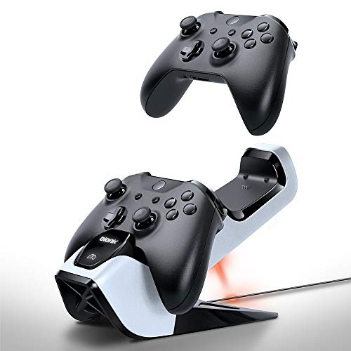 Carregador duplo Power Stand Bionik para Xbox One BNK-9029 Preto e Branco