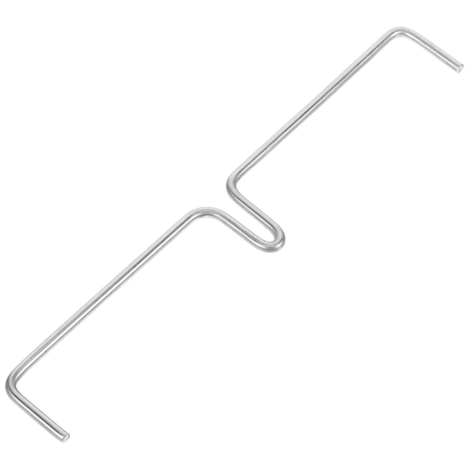 OSALADI Popcorn Machine Mixer Rod Replacement - Popcorn Maker Machine Accessory - Silver Iron Material - 6.1 Inches