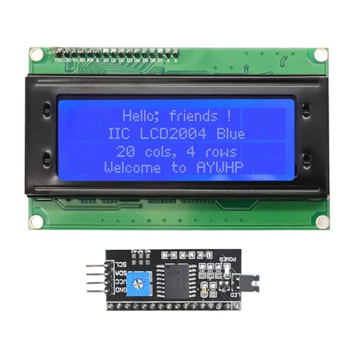 AYWHP Módulo de pantalla LCD de 20 x 4 , módulo LCD , módulo de