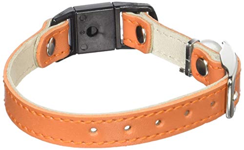 アドメイト 首輪 レザースタイルキャットカラー オレンジ 猫用 SS サイズ