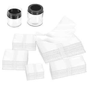 Rustark 1250 Stück Klare PVC Schrumpffolie