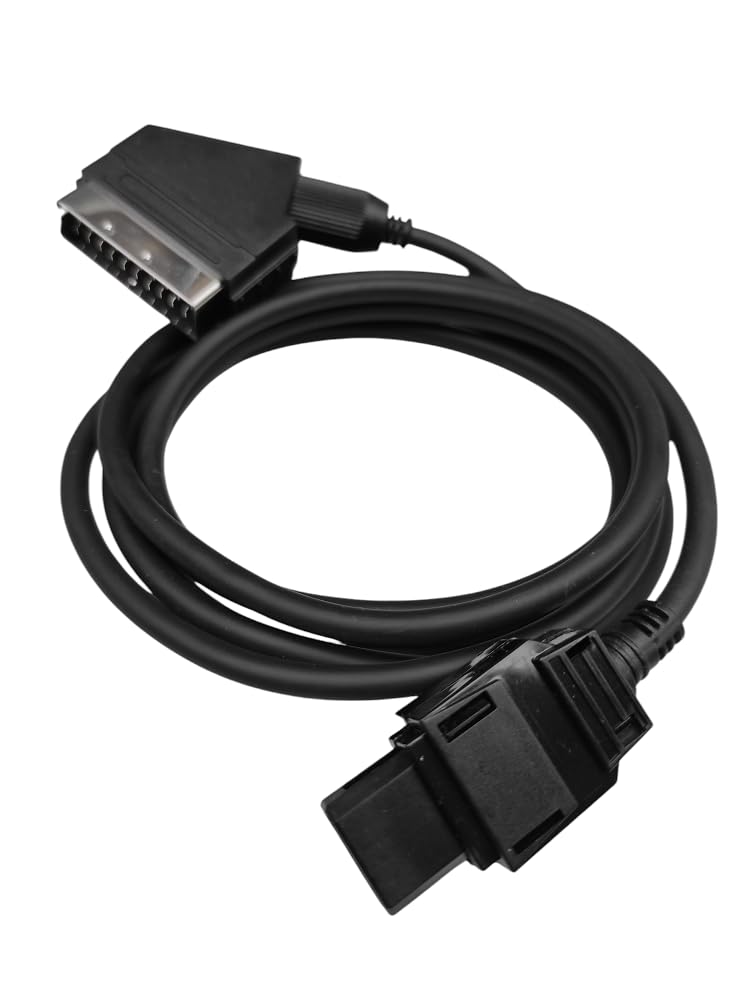 Link-e : cable de conexión peritel scart rgb audio/video para la consola de juegos Nintendo NES