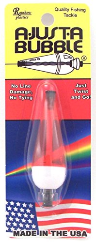 Colors of Rainbow ABS-3B A-Just-A-Bubble Hook, Trans Red / White
