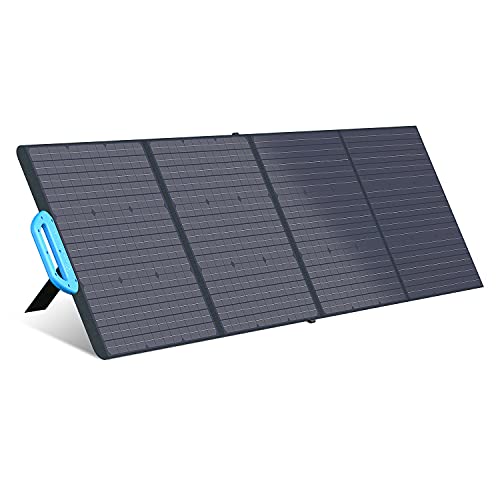BLUETTI PV200 200W Solar Panel for AC200P/EB70/EB55/AC50S Portable Power Stations with Adjustable Kickstand, Foldable Solar Power Backup, Off-Grid Supplies for Outdoor Camping, Emergency, Power Outage