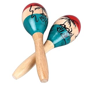 Walfront Grzechotki Walfrontd3ivogemyu 2PCS Instrument Perkusyjny