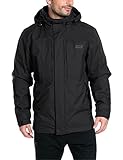 ben nevis scotland Abriebfest verstärkt Jack Wolfskin Herren Kapuzenjacke Ben Nevis, black, M, 1104302-6000003