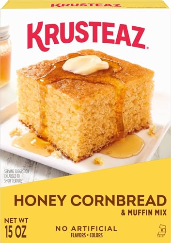 Krusteaz Honey Cornbread and Muffin Mix, No Artificial Flavors and