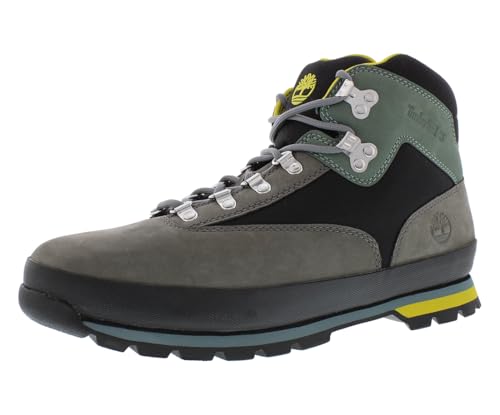 Timberland Timberland Euro Mid Hiker Mens Shoes Size 11.5, Color: Medium Grey/Black/Grey