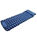 Xcello Camping Sleeping Pad Navy Blue Lightweight Moistureproof Inflatable Double Mattress with Storage Bag for Camping and Hiking