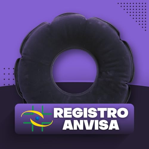 Almofada Assento Hemorroida Cóccix Orifício Pós-Parto PVC Cadeira Tratamento Lesão Especial Macia Co