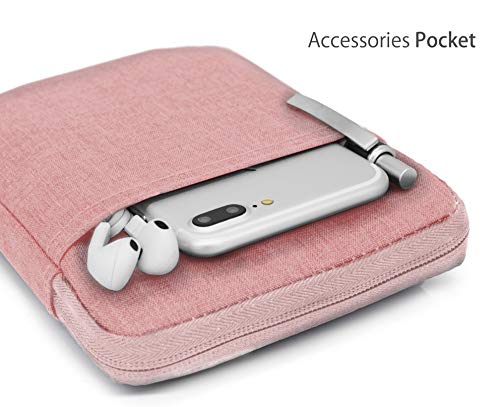 MyGadget-Bolsa-de-Nylon-de-10-para-Tablet-Estuche-Acolchado-para-Apple-iPad-97-Air-Pro-Mini-Samsung-Galaxy-Tab-S3-Maletin-Impermeable-Rosado
