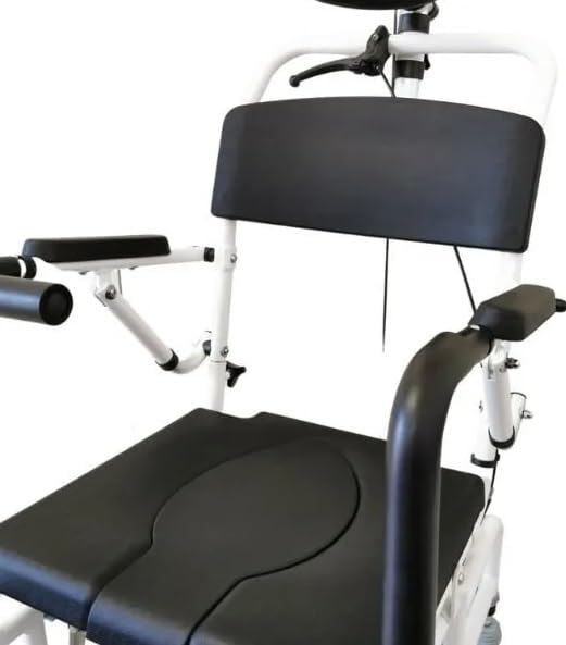 SEDIA COMODA DOCCIA BASCULANTE - BRACCIOLI RIBALTABILI - Suprema