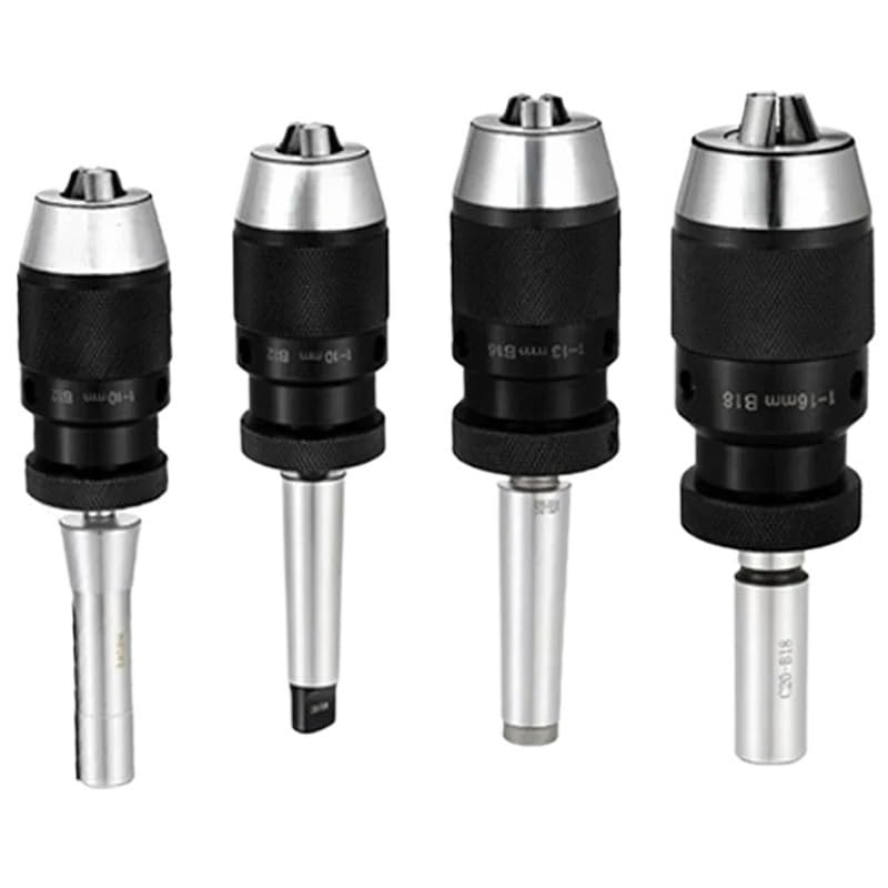 1 szt. samozaciskowy uchwyt wiertarski B10 B12 B16 B18 B22 do MT1 MT2 MT3 MT4 C20 R8 Morse(MTA1-B16 (1-16mm))