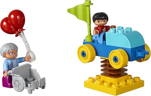 Image of LEGO Education DUPLO Steam Park 45024, Fun STEM Educational Toy, Steam Learning for Girls & Boys Ages 3 & Up (240Piece)