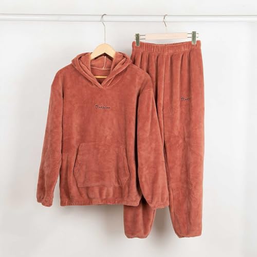 Ssuyeuri Women's Fleece Pajamas Sets Fuzzy Loungewear Fluffy Pajamas - image 2