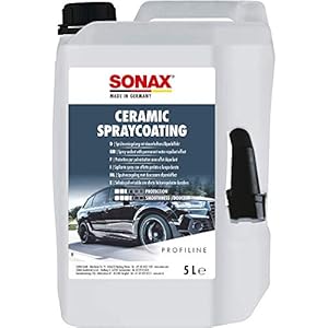 SONAX Ceramic SprayCoating (5 liter) spuitconserveermiddel met SI-carbon-technologie, intensiveert kleuren en beschermt…