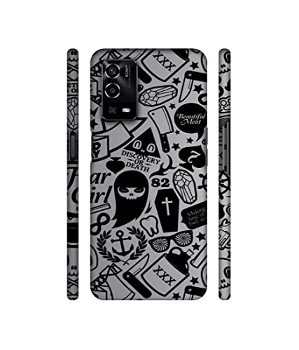Image of Basic Case for Oppo A55 4G (Plastic Multicolor)