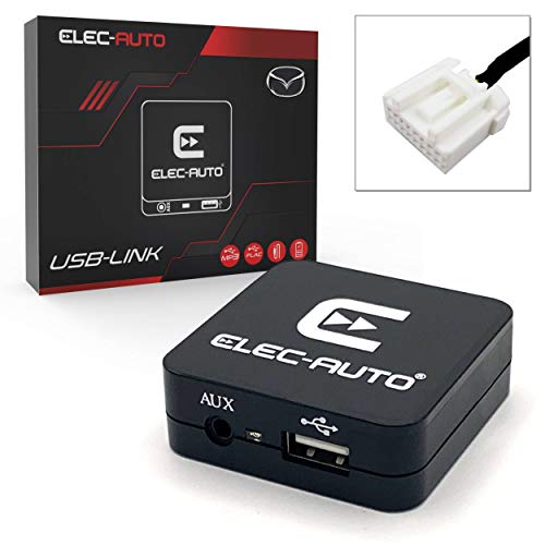 Interface USB et audio FLAC Mazda avec chargeur intégré et prise jack auxiliaire