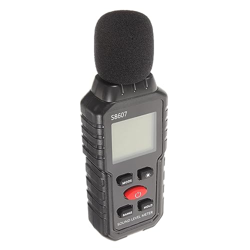 Alipis Medidor De Decibelios Sonómetro Portátil De Plástico Medidor Sonido Digital Para Medir El Ruido El Hogar Lugar De Trabajo Alipis Medidor De Decibelios Sonómetro Portátil De Plástico Medidor Sonido Digital Para Medir El Ruido El Hogar Lugar De Trabajo