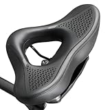 Cojín de sillín para bicicleta,antideslizante cómodo ancho | Cojín de sillín de bicicleta Hueco - para mujeres hombres adultos entusiastas del deporte montaña urbana carretera senderismo