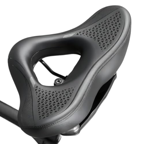 Coussin de selle pour vélo ergonomique évidé contre la douleur en randonnée
