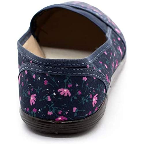 Sapatilha Moleca Comfort Elástico Florida Lona Feminina