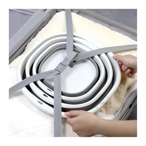Lavabo pliable léger avec système suspendu gain de place