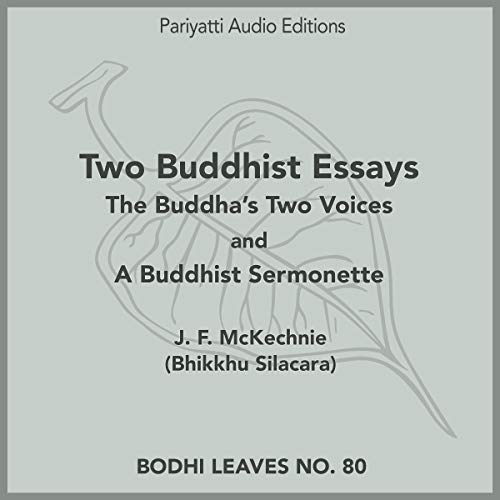 Two Buddhist Essays by J. F. McKechnie episode artwork