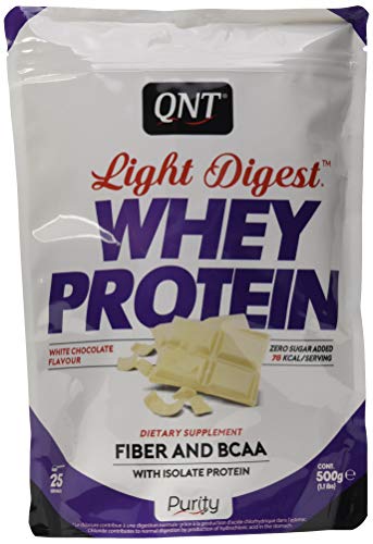 Preisvergleich Produktbild QNT Light Digest Whey Protein, White Chocolate, 500 g