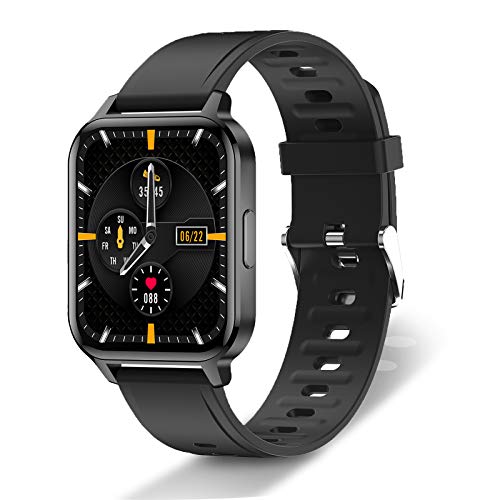 WallPacle Smart Watch - Fitness Tracker with Heart Rate Monitor, Activity Tracker with 1.7 Inch Touch Screen, Smartwatch for Men and Women Compatible with iPhone Samsung Android Phones (Blue)