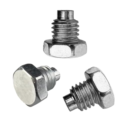 Image of Shakas 3 PCS Floor Jack Handle Bolt, 3 Ton 4 Ton Horizontal Top Pressure Rod Fixed Screw, M12 x 1.75 Rust-proof Reclining Roof Handle Repair Accessories, for Cars Floor Jack Tiny Spare Parts (Silver)
