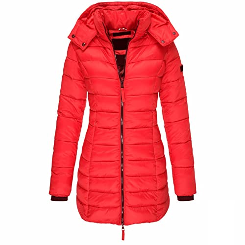 Chaqueta Acolchada De AlgodóN para Mujer Nueva De Invierno, Chaqueta Acolchada Y Ajustada De Longitud Media para Mujer, Chaqueta Acolchada CáLida