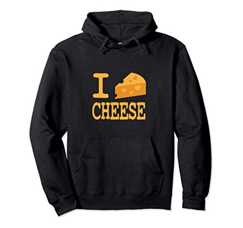 I Love Cheese Dairy Farming Wisconsin Sudadera con Capucha