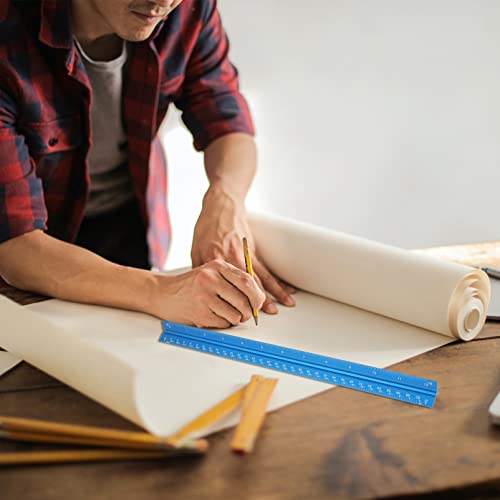 STOBOK 1 Unidade Régua Triangular Ferramenta De Medição Arquitetônica Régua De Escala De Planta Mult