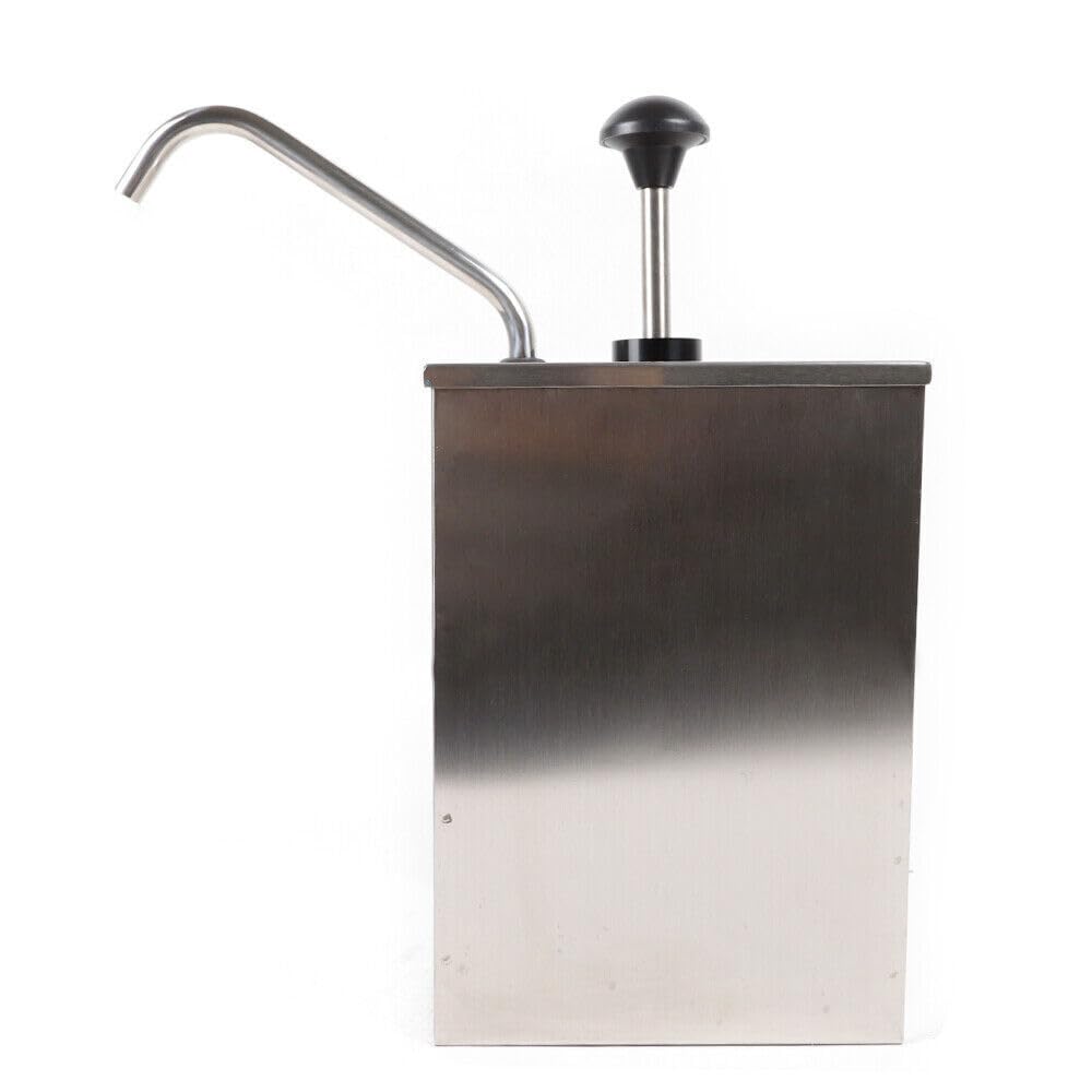 Dozownik pompy do sosów ze stali nierdzewnej do musztardowego keczupu, sosu BBQ, 4 l x 3 szt
