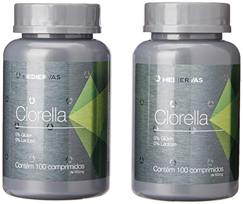 Kit 2 Und Clorela 100 caps 500mg