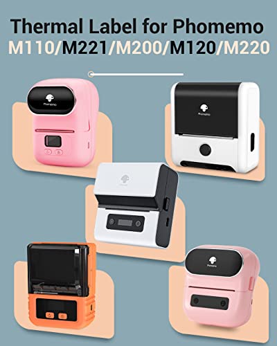 Image of Phomemo 50x50 Round Labels 6 Roll