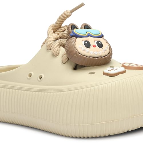 Image of Kraasa Women Lightweight EVA Clogs Comfortable Slip-On Casual Garden Shoes with Cushioned Footbed, Flexible Durable Sole and Breathable Design, Walking, Travel and Outdoor Use