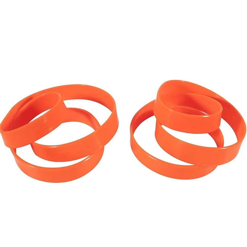 2 neumáticos de sierra de cinta naranja 905145, neumáticos de sierra de cinta de 14 pulgadas for modelo 3AD92501, piezas de ruedas de sierra de cinta de 14 x 1 x 1/8 pulgadas