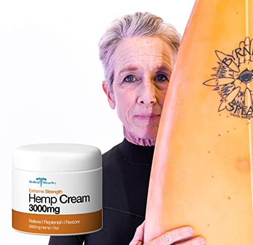 Medical Miracles Hemp Relief Cream - Ideal for Arthritis, Neuropathy, Muscles, Joints, Neck, Back, Elbows, Hands, Feet, and Knees - Proudly Made in USA (3000mg) - Image 5