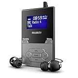 AUFLADBAR ÜBER USB: Laden Sie den integrierten Akku des Digitalradios mit dem mitgelieferten USB-Kabel auf, um 9-12 Stunden ungestörten Musikgenuss zu ermöglichen.