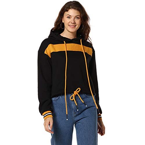 Image of PINACOLADA Women Red Crop Casual Sweatshirt