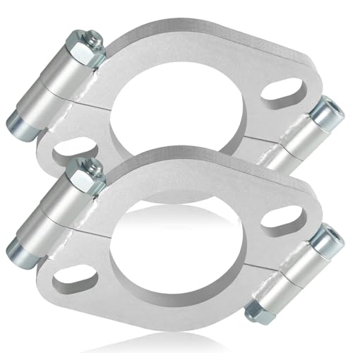 LWNWPPER 3 inch Exhaust Flange Repair kit, 2PCS Split Flanges with 2 Bolts.