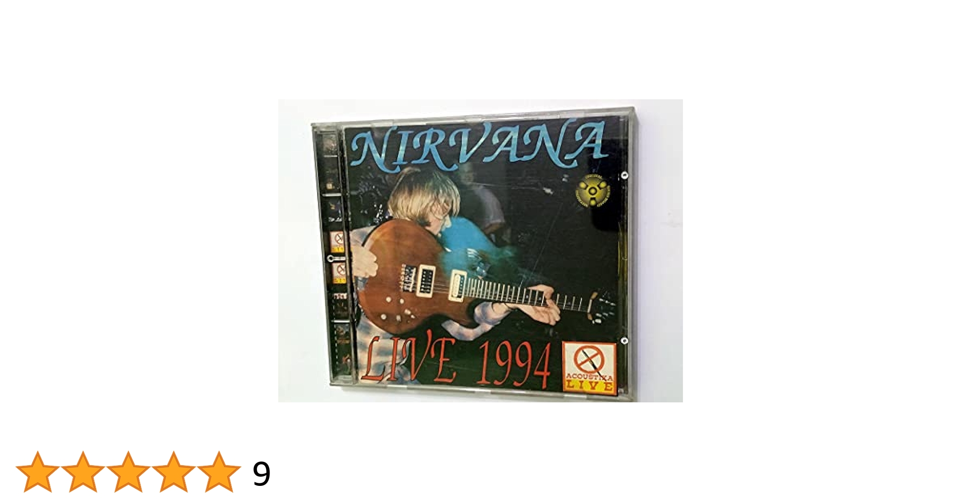 洋楽 NIRVANA LIVE 2CD Amazon.co.jp: NIRVANA LIVE 1994: ミュージック