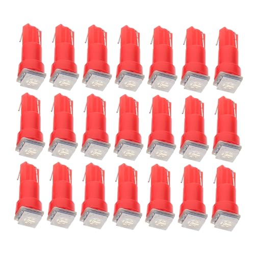 SOLUSTRE Motorcycle Dashboard Light Bulbs 30 Pcs Led Gauge Lights Enhanced Visibility Sleek Design Long-lasting Plastic