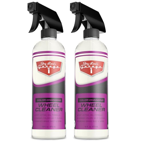 Jay Leno's Garage Wheel Cleaner Spray – Brake Cleaner and Heavy Duty Brake Dust Remover (Pack of 2) (16 oz (Pack of 2))